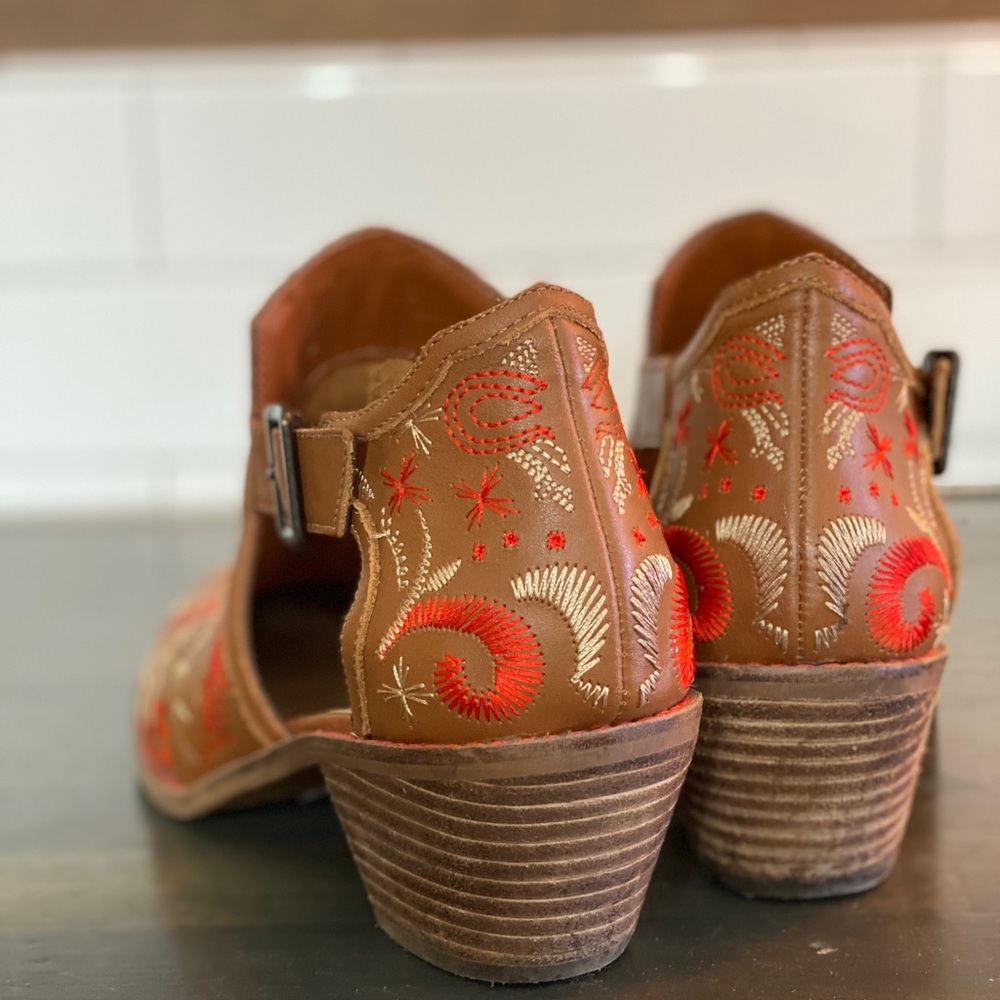 Anthropologie Kelsi Dagger leather boot size 7.5 - Picture 7 of 8